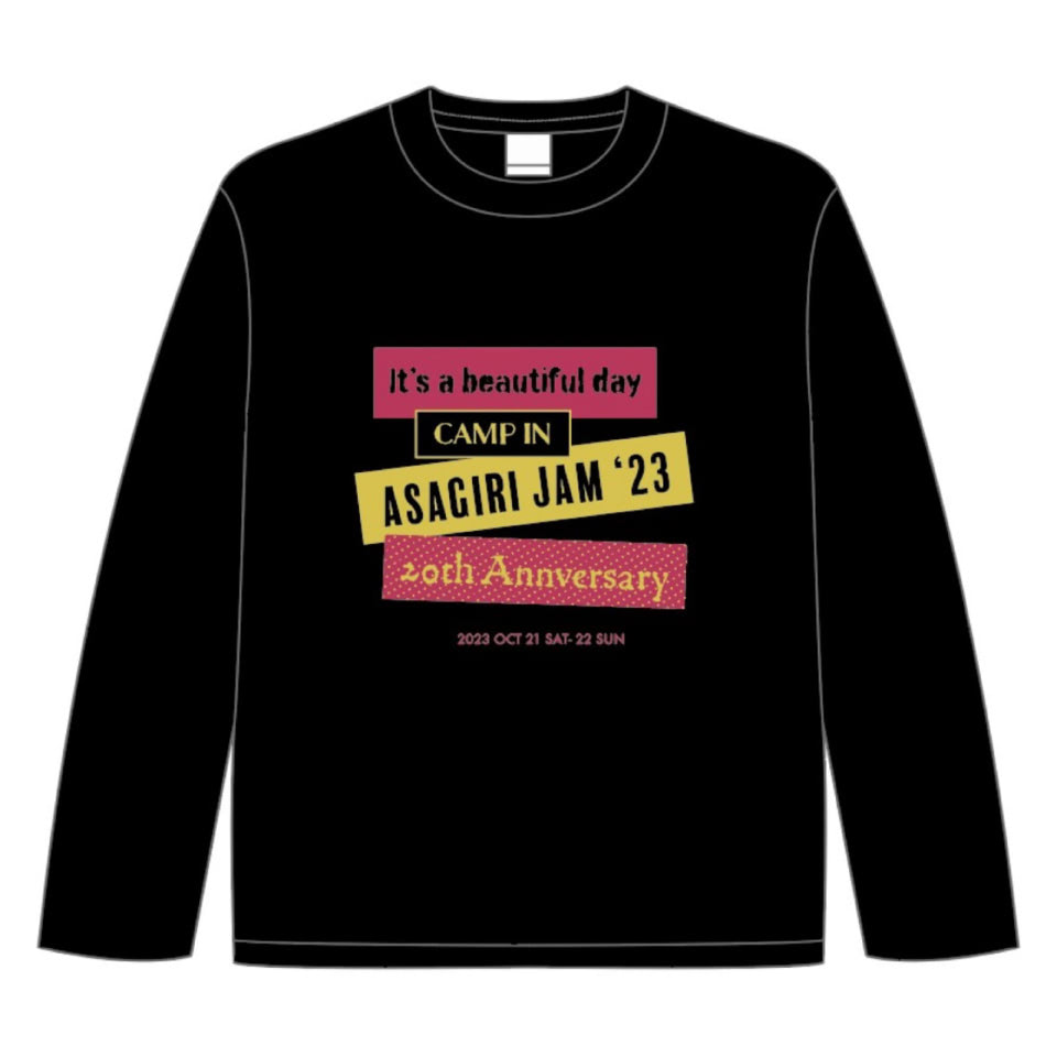 朝霧JAM 20th カジュアルTシャツ
