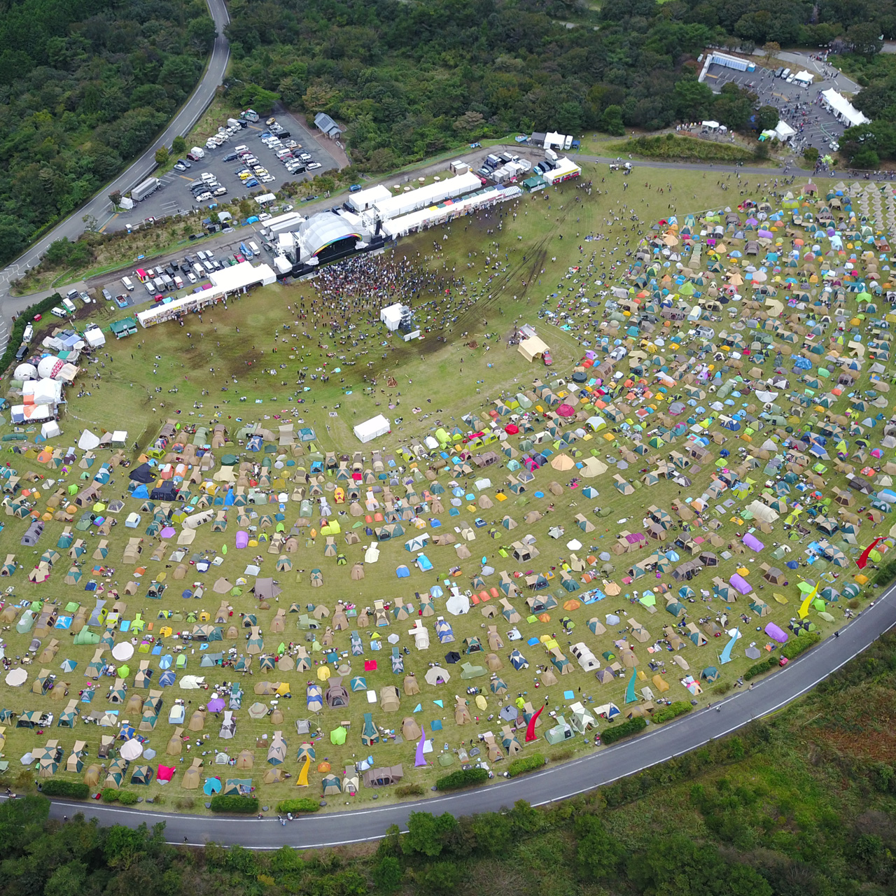 CAMP SITE A様子2