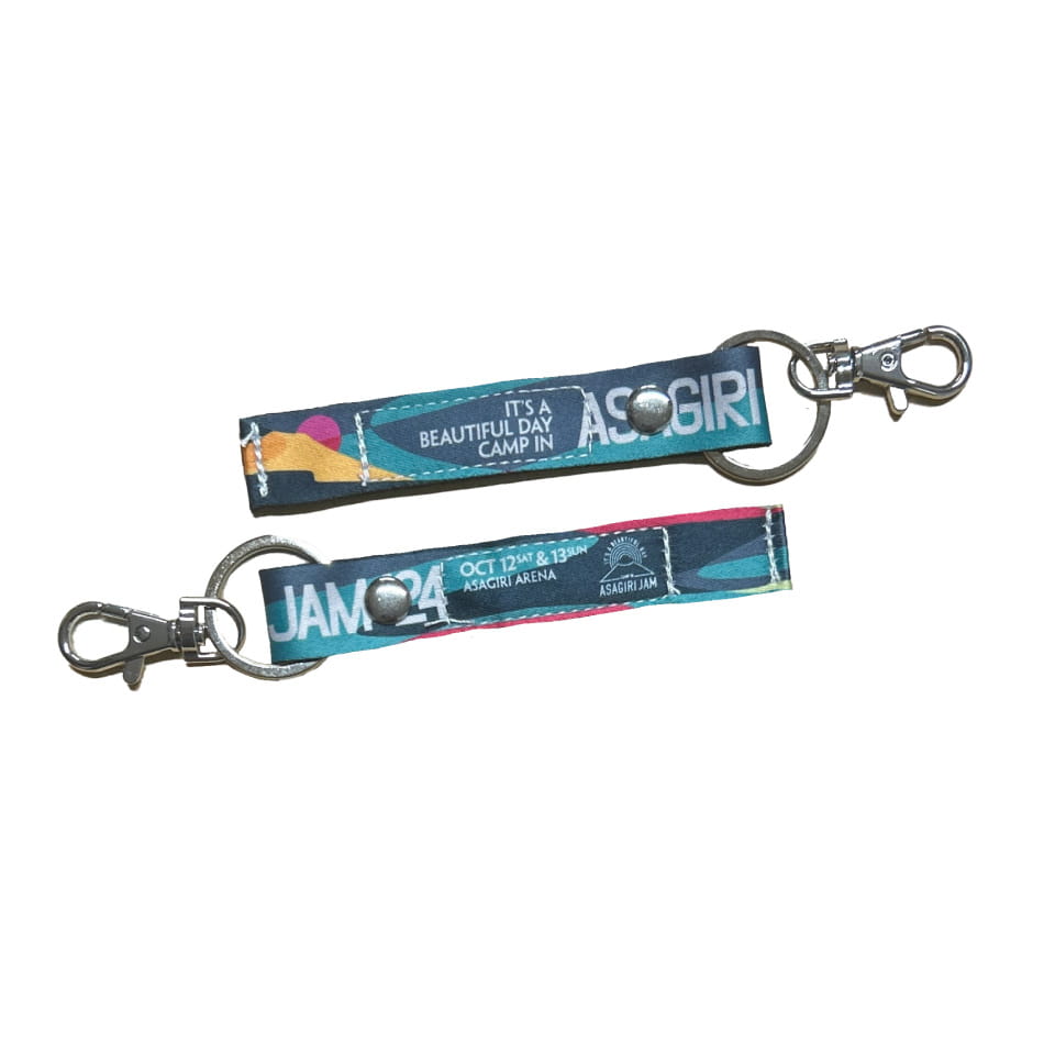 ASAGIRI JAM'25 リストバンドキーホルダー イメージ